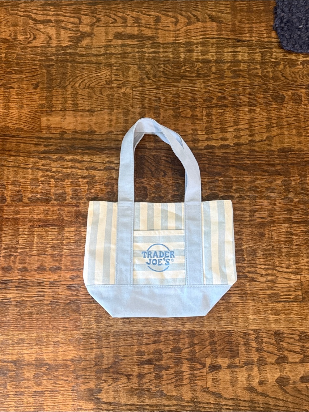 Trader Joe’s Light Blue Tote Bag